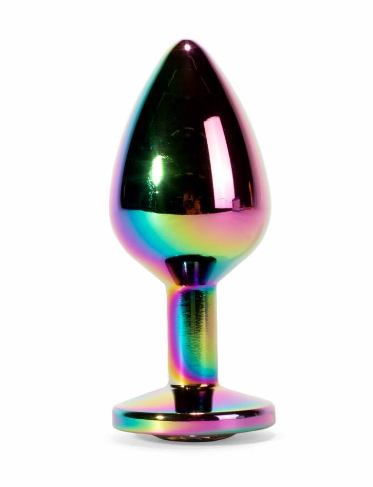Plug anale in metallo X-MEN Secret Shine Rainbow M