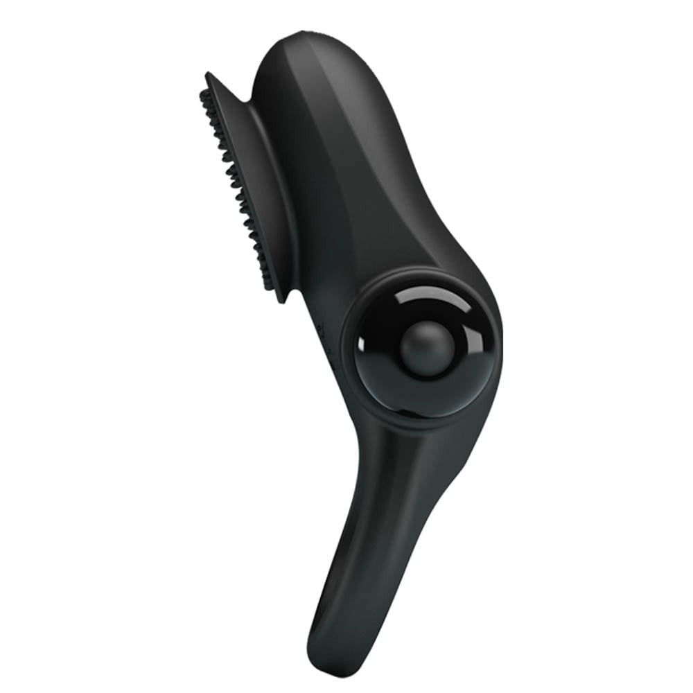 Anello per pene Pretty Love Vibrant 2 Nero