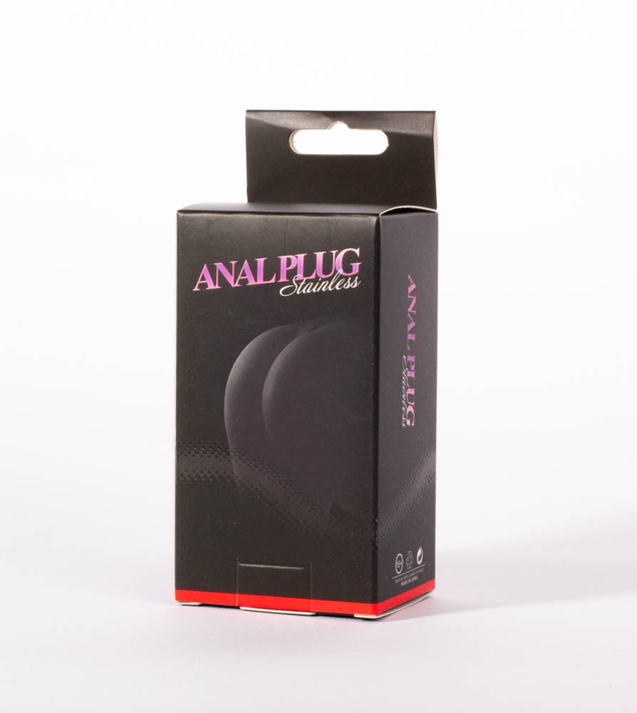 Plug anale in acciaio inossidabile M