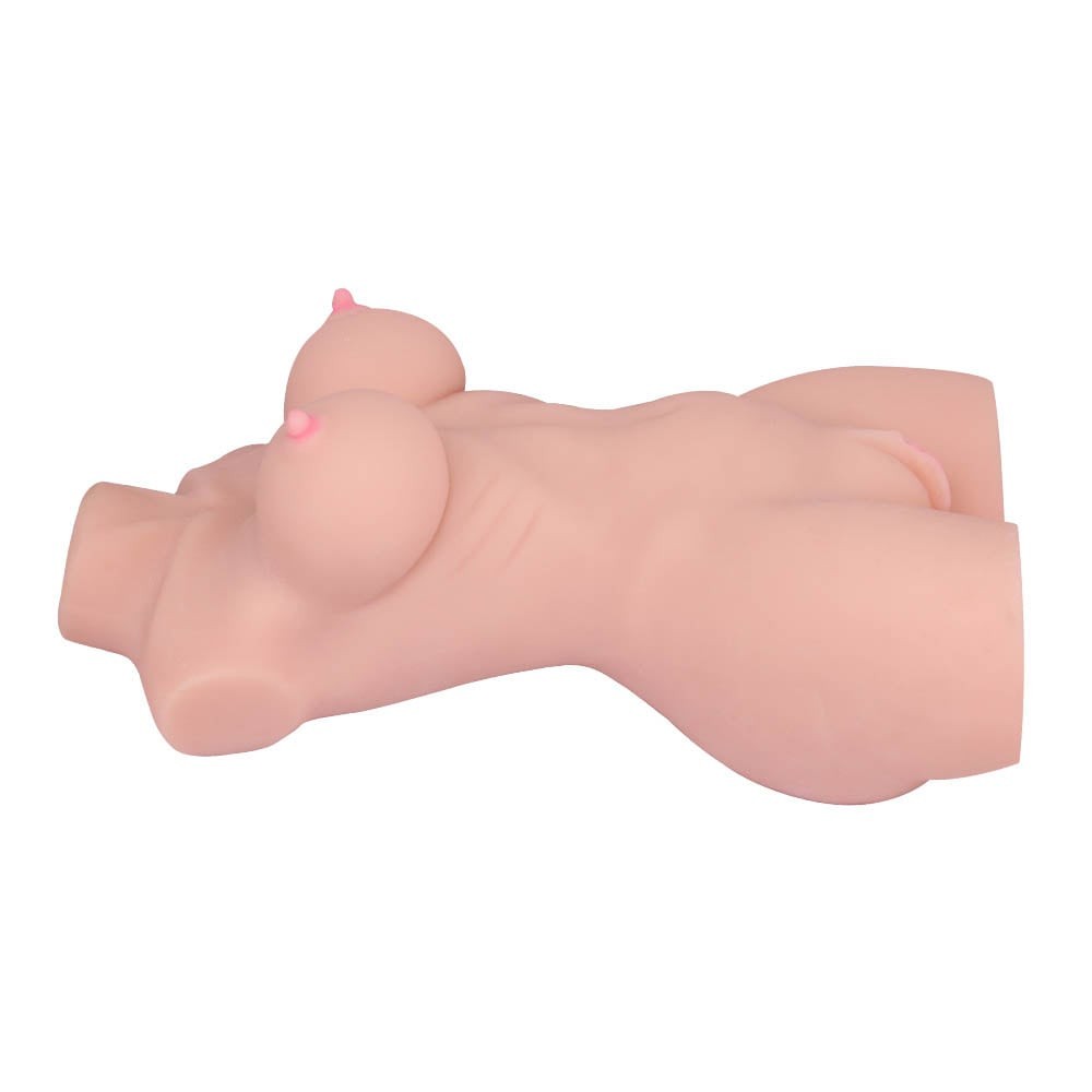 Masturbatore 3D a doppio foro