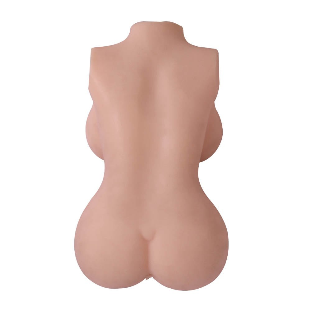 Masturbatore 3D a doppio foro IV
