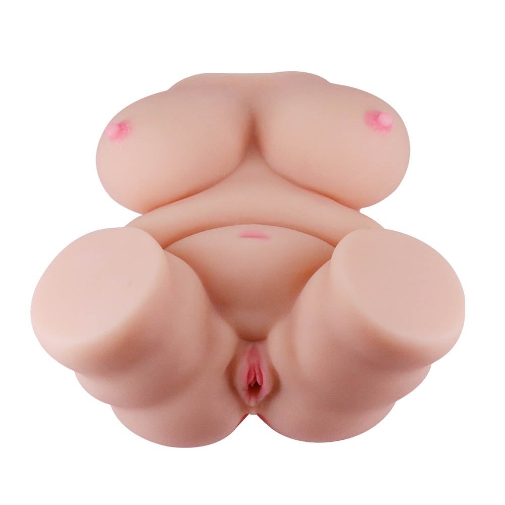 Masturbatore 3D a doppio foro V