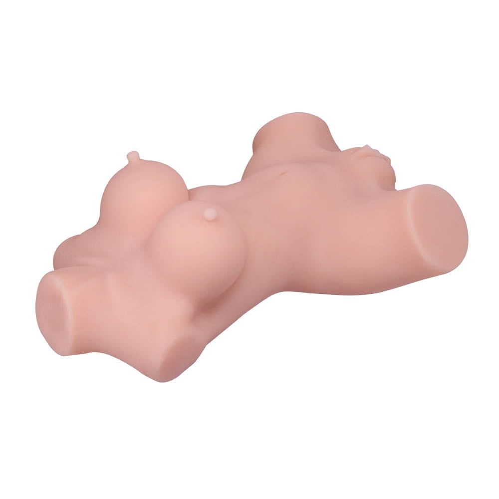 Masturbatore 3D a doppio foro II