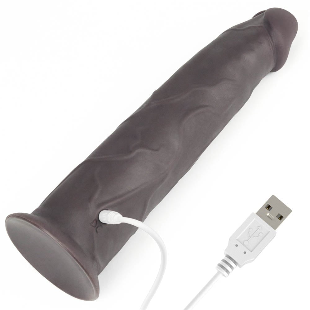 Rotatore in silicone a doppio strato da 9'', marrone