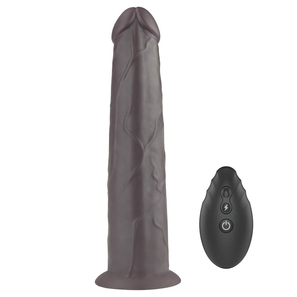 Rotatore in silicone a doppio strato da 9'', marrone