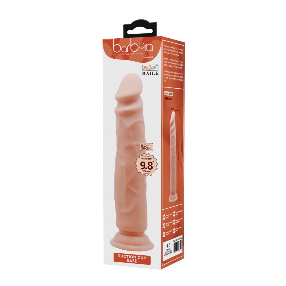 Barbara Alcmene 9,8 " Dildo con ventosa