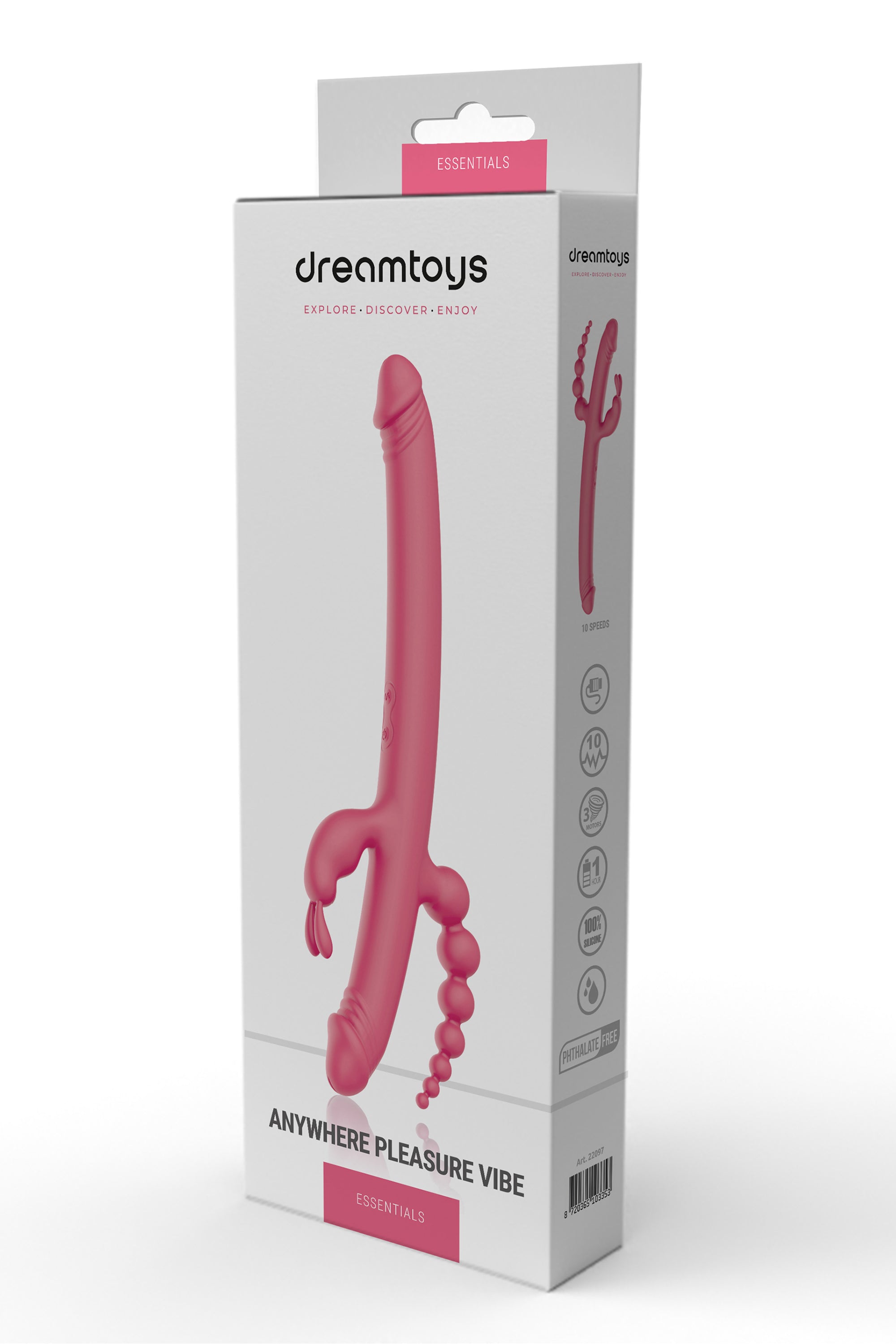 ESSENZIALI OVUNQUE PIACERE VIBE ROSA