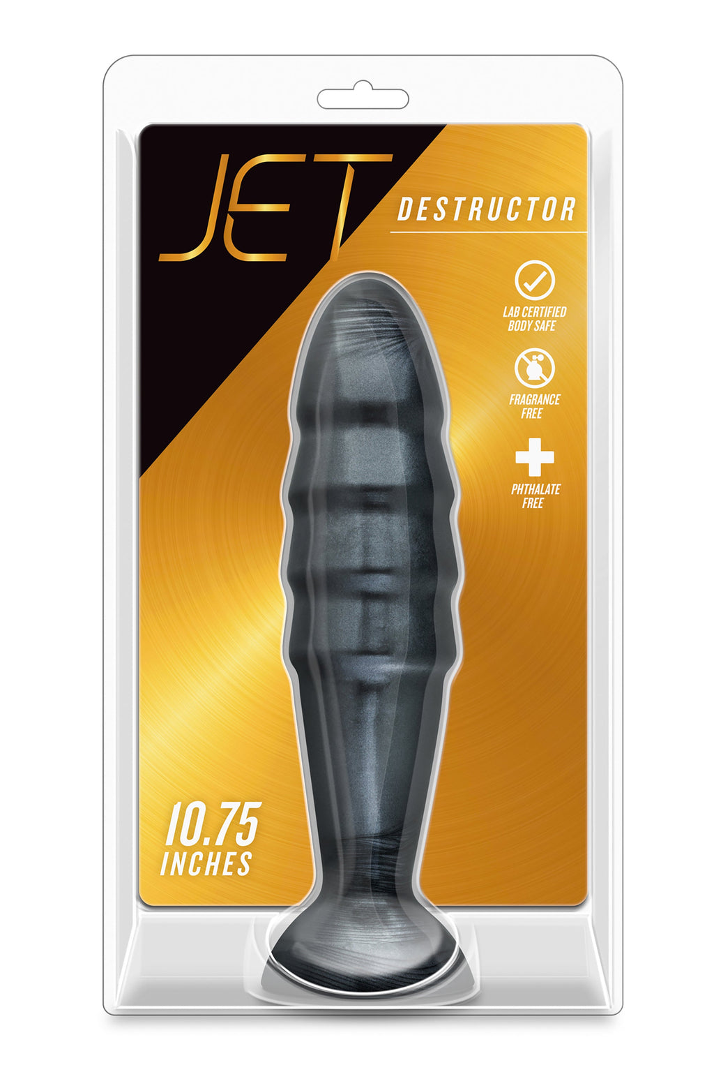 JET DESTRUCTOR CARBON NERO METALLIZZATO