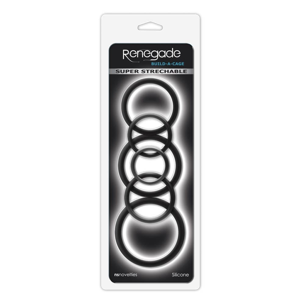 Renegade - Anelli Build-A-Cage - Nero