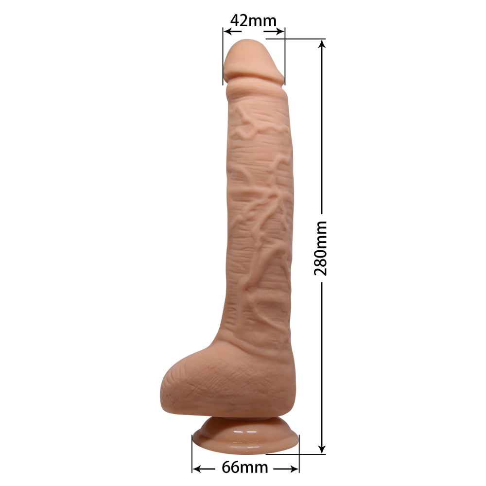 Bellissimo dildo vibrante da 11 pollici