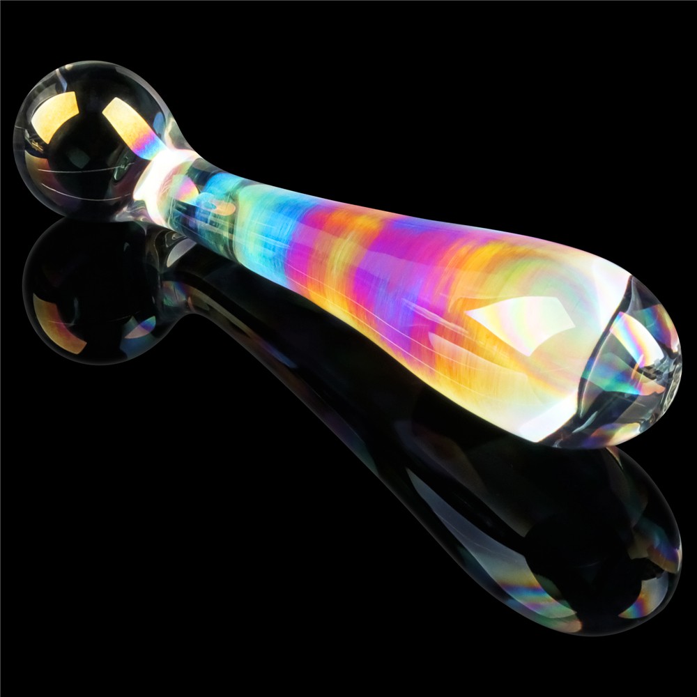 Dildo di vetro Twilight Gleam - Alluring Arc
