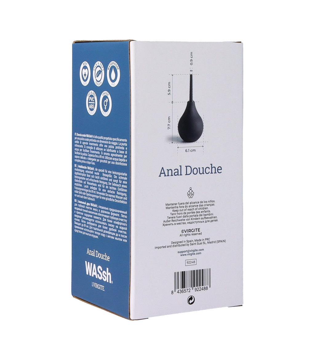 CLISTERE ANALE NERO PER LA PULIZIA 89 ML