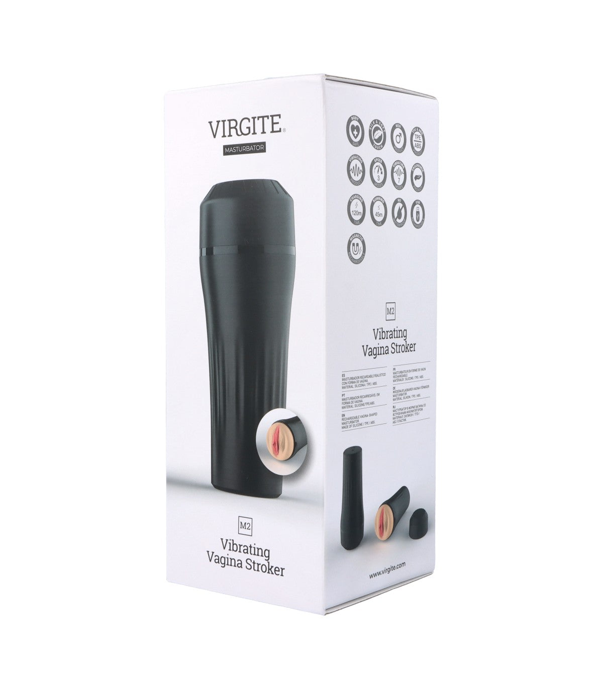 M2 MASTURBATORE VIBRATORE USB VAGINA CARNE