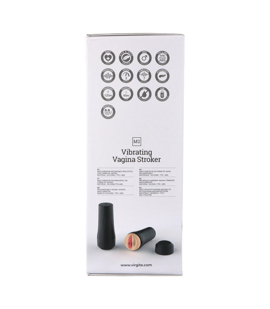 M2 MASTURBATORE VIBRATORE USB VAGINA CARNE