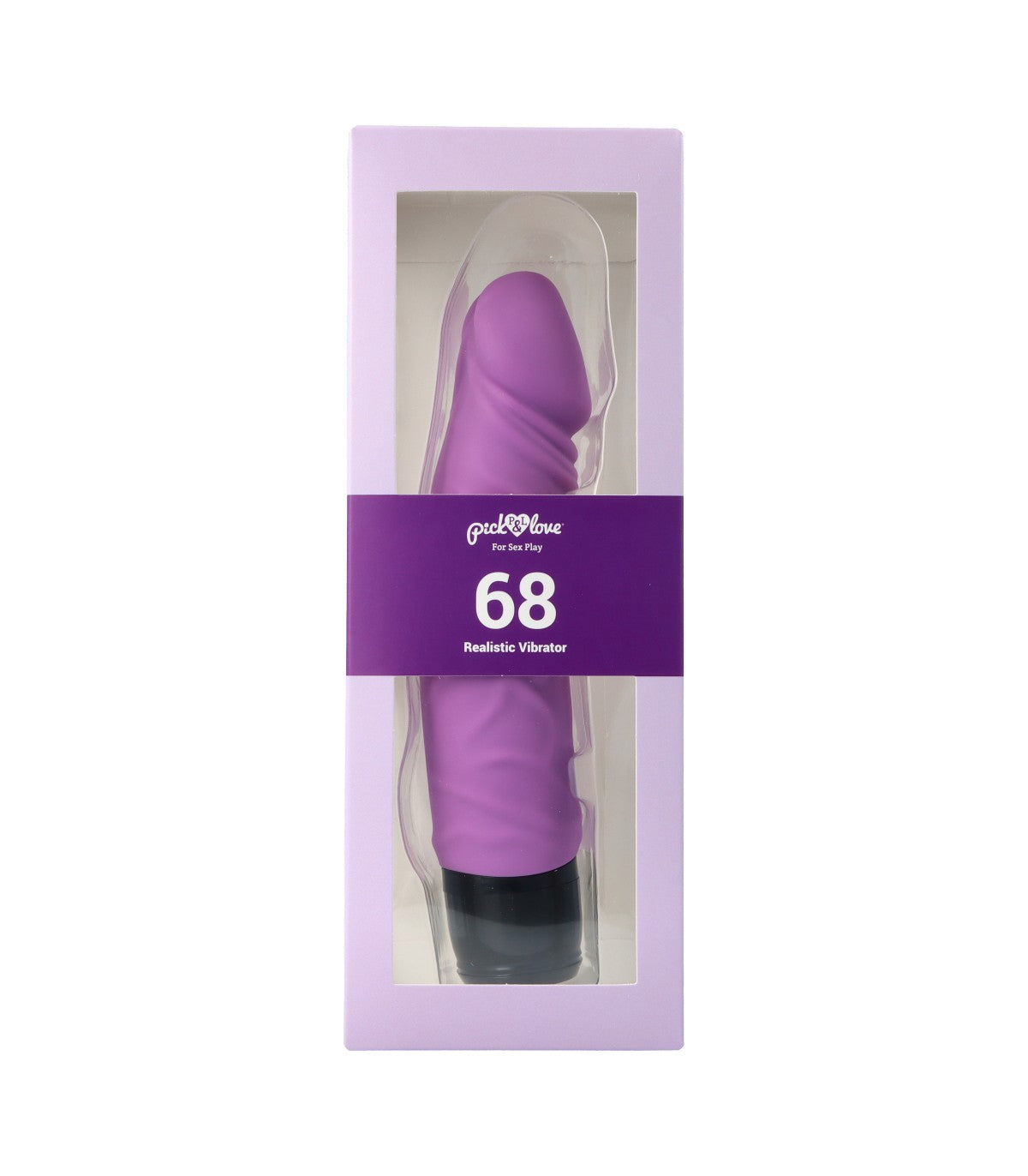 Nº 68 VIBRATORE REALISTICO VIOLA