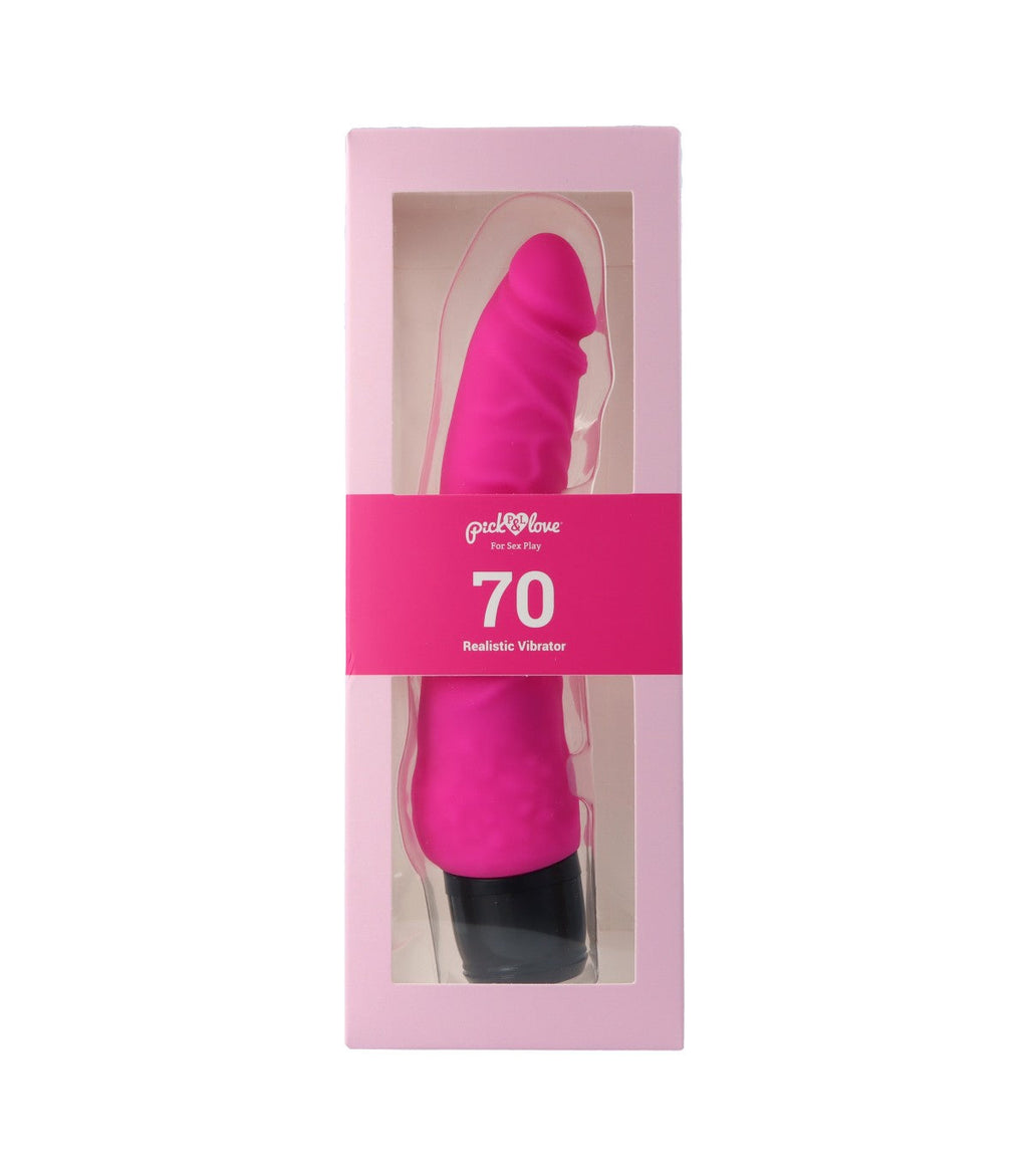 Nº 70 VIBRATORE REALISTICO ROSA