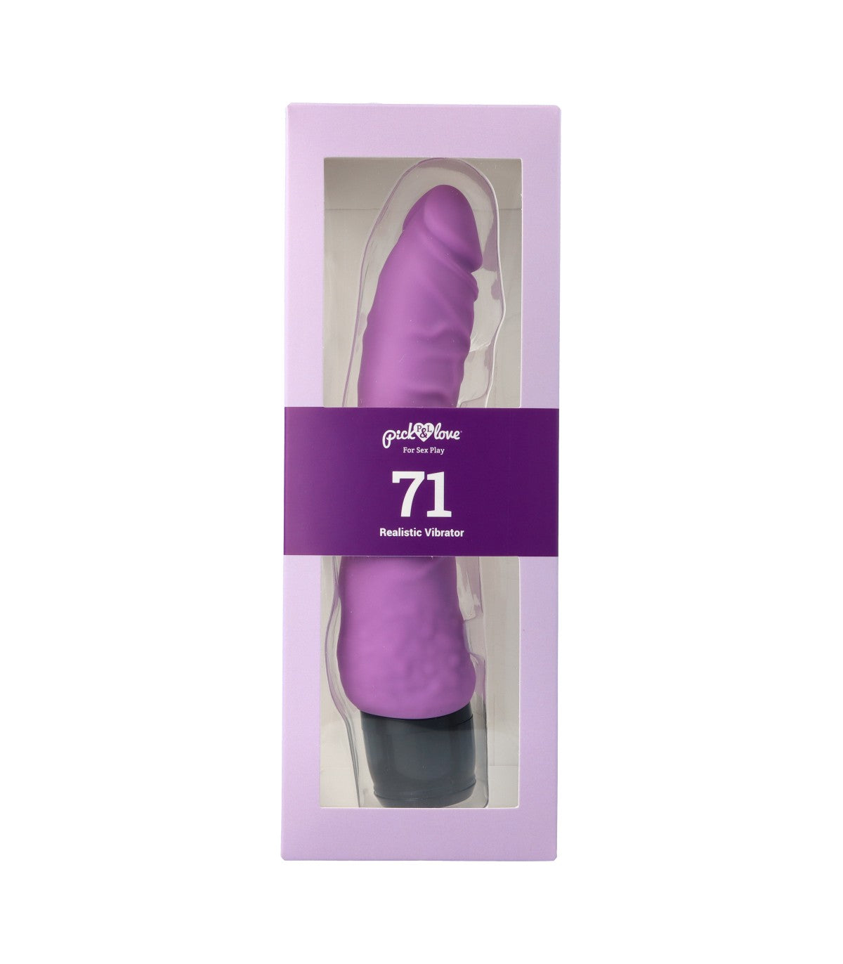 Nº 71 VIBRATORE REALISTICO VIOLA