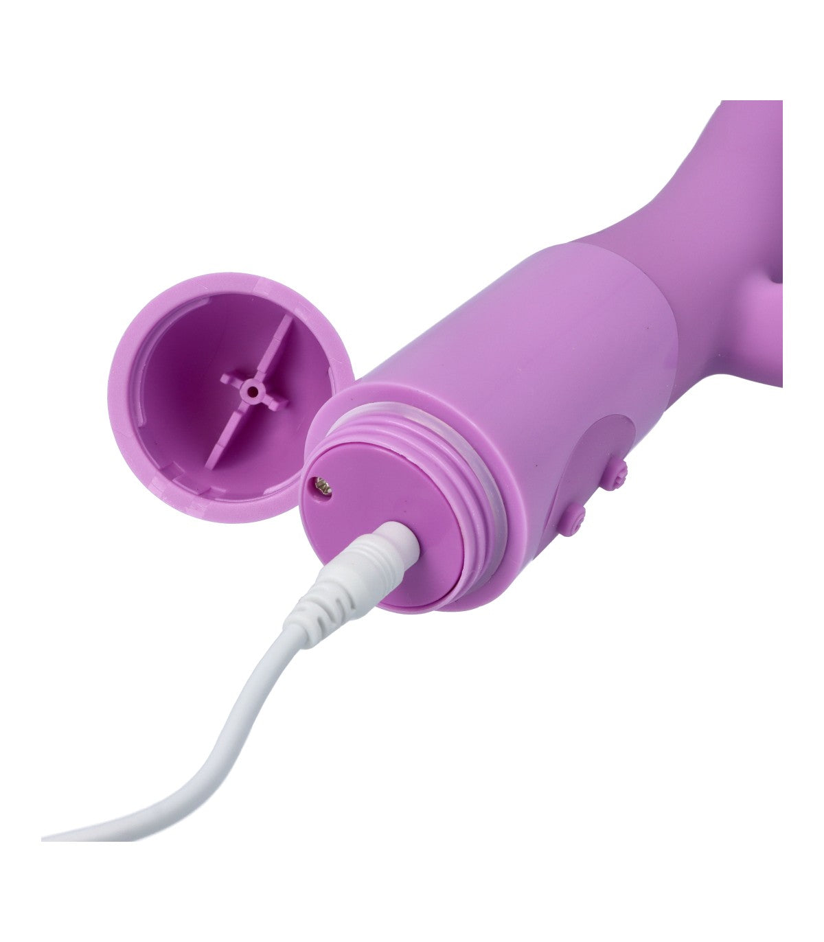 Nº 75 VIBRATORE PUNTO G CON STIMOLATORE VIOLA