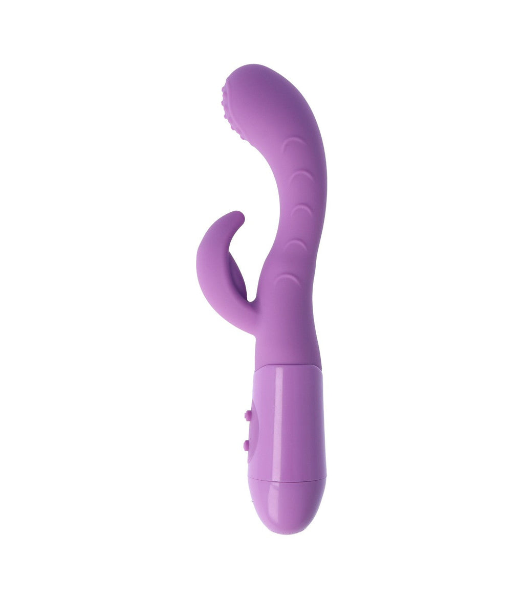 Nº 75 VIBRATORE PUNTO G CON STIMOLATORE VIOLA