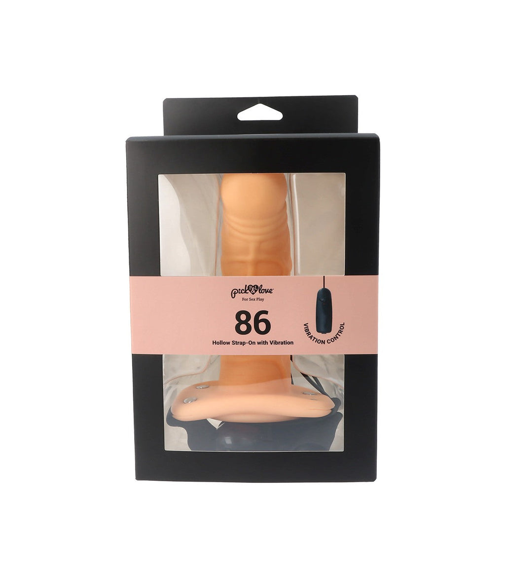 Nº 86 IMBRACATURA HOLLOW FLESH 17 CM CON VIBRAZIONE