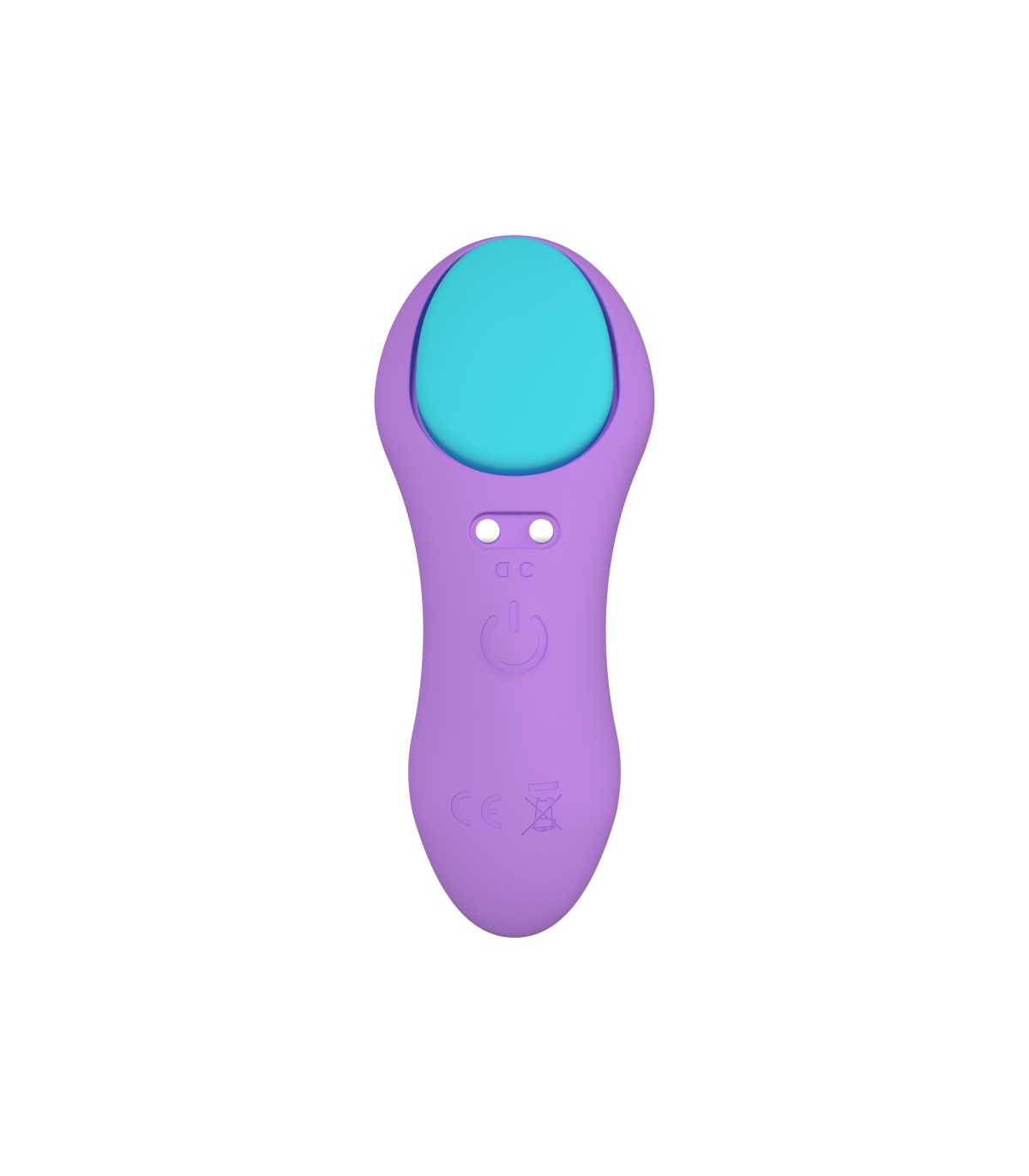 VIBRATORE A MUTANDINA CON CONTROLLO USB LILA