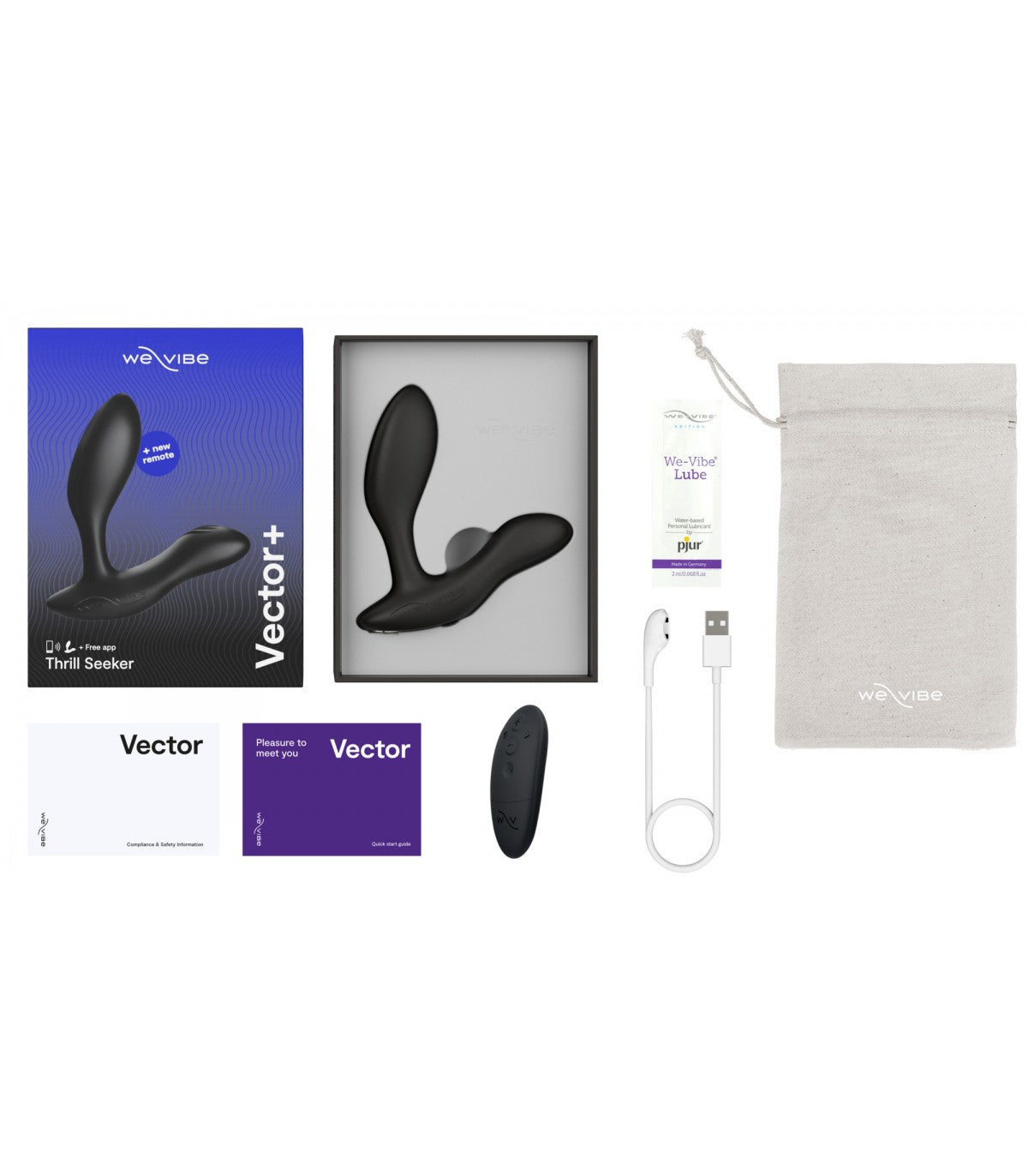 WE-VIBE VECTOR+ NERO