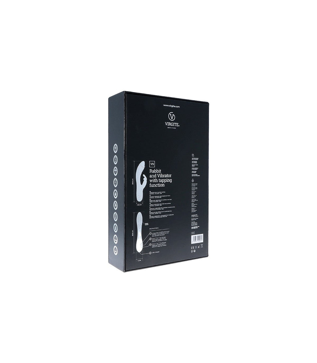 VIBRATORE RICARICABILE V9 VIOLA