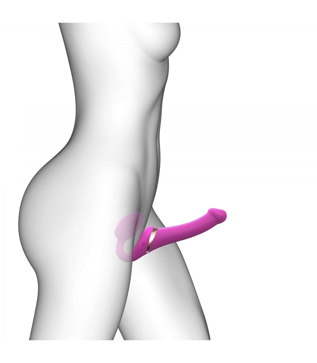 IMBRACATURA REGOLABILE MULTI ORGASMO L FUCSIA