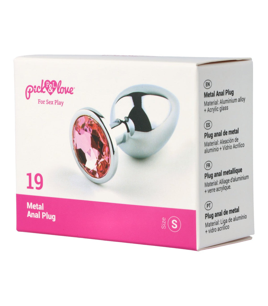 N. 19 PLUG ANALE IN METALLO TAGLIA S