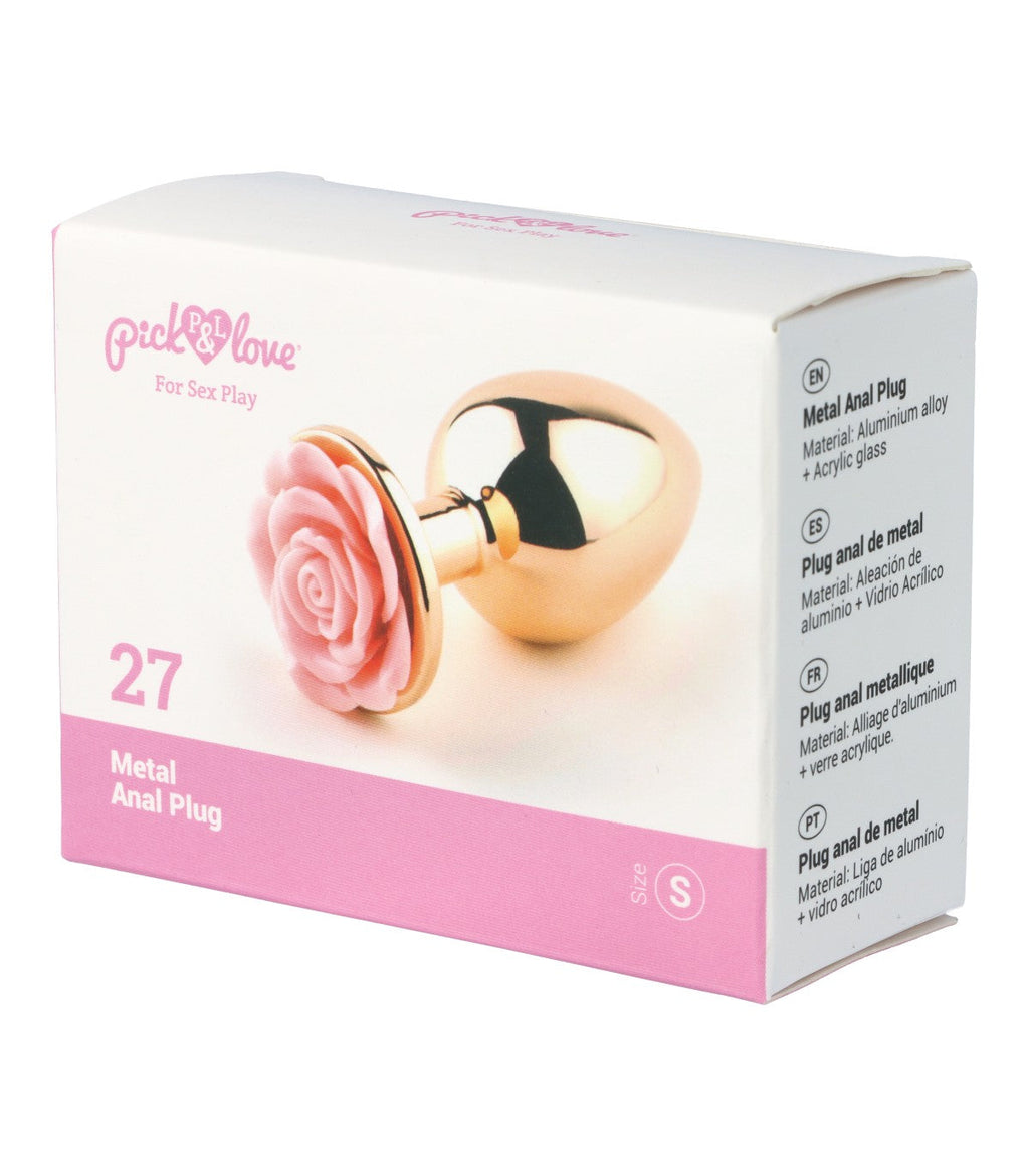 N. 27 PLUG ANALE IN METALLO TAGLIA S