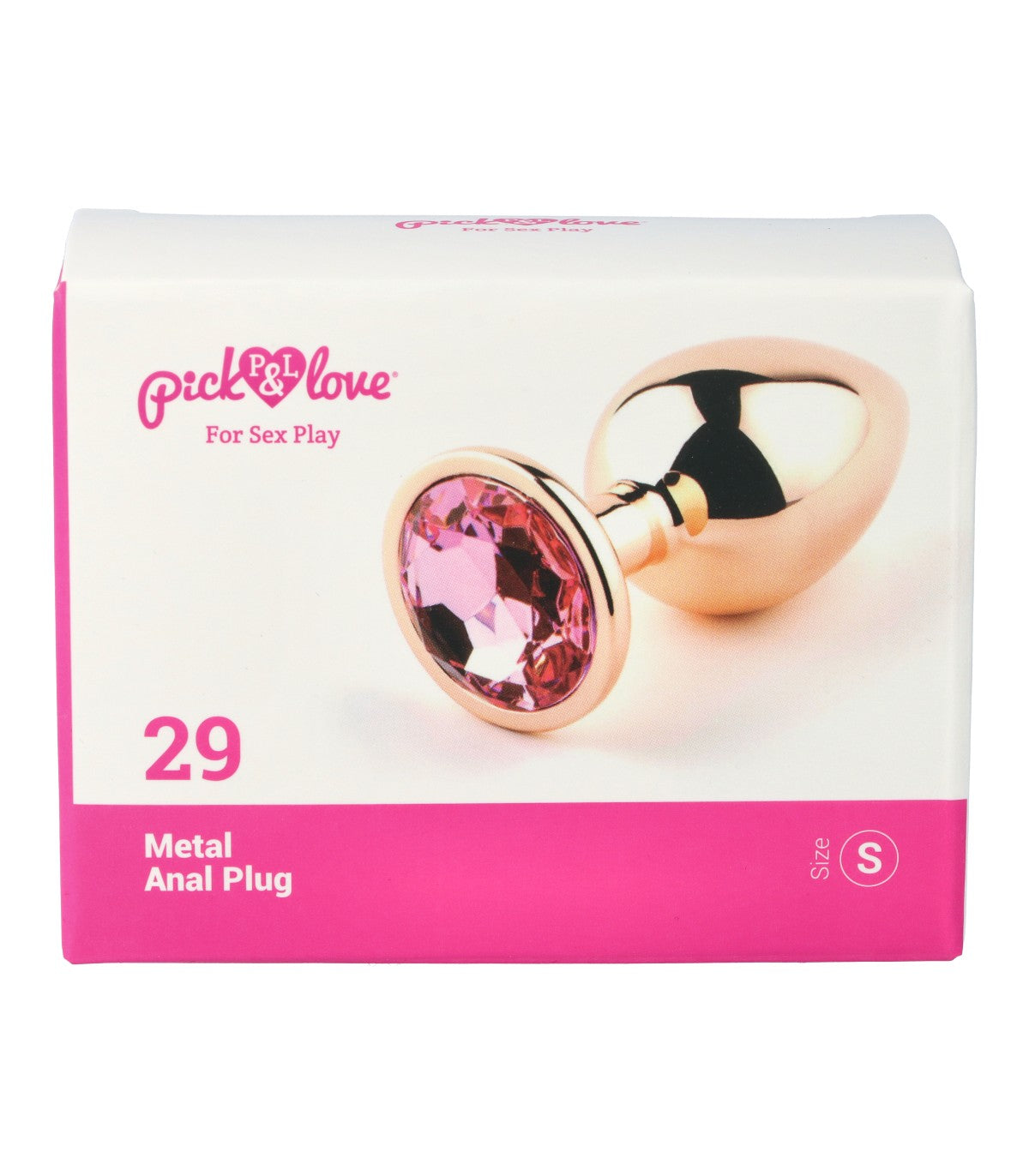 N. 29 PLUG ANALE IN METALLO TAGLIA S