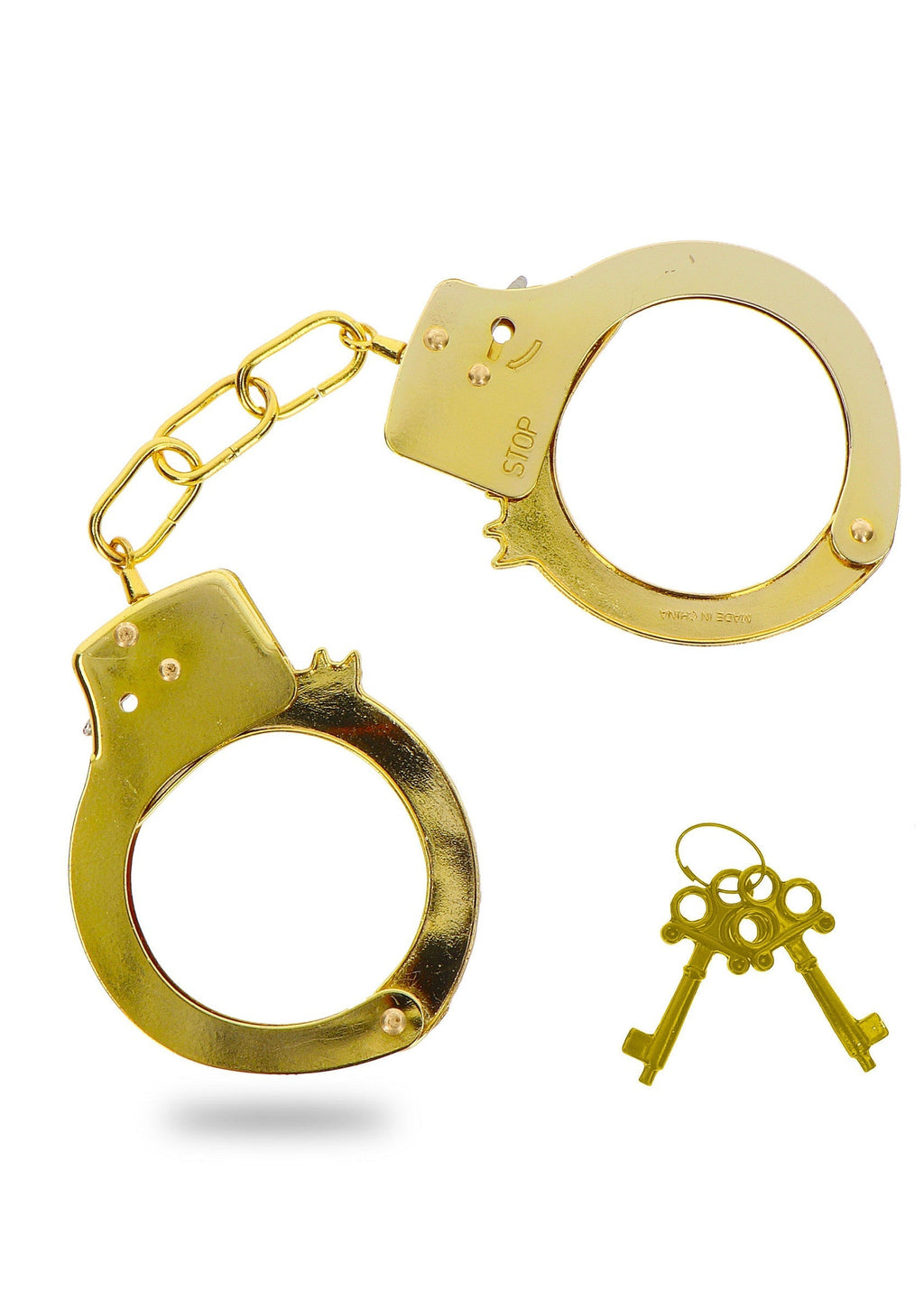 Manette in metallo dorate