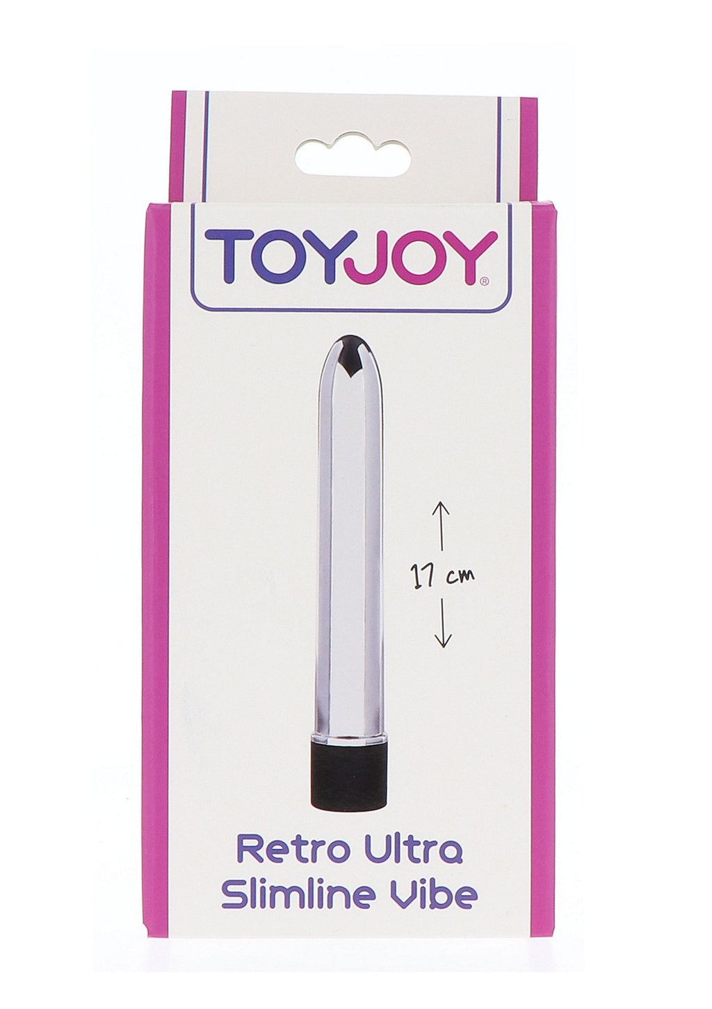 Vibratore retrò ultra sottile argento