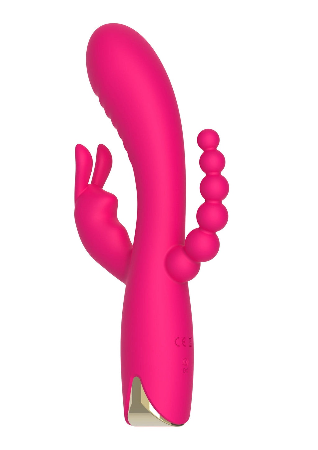 Vibratore triplo Afrodite rosa
