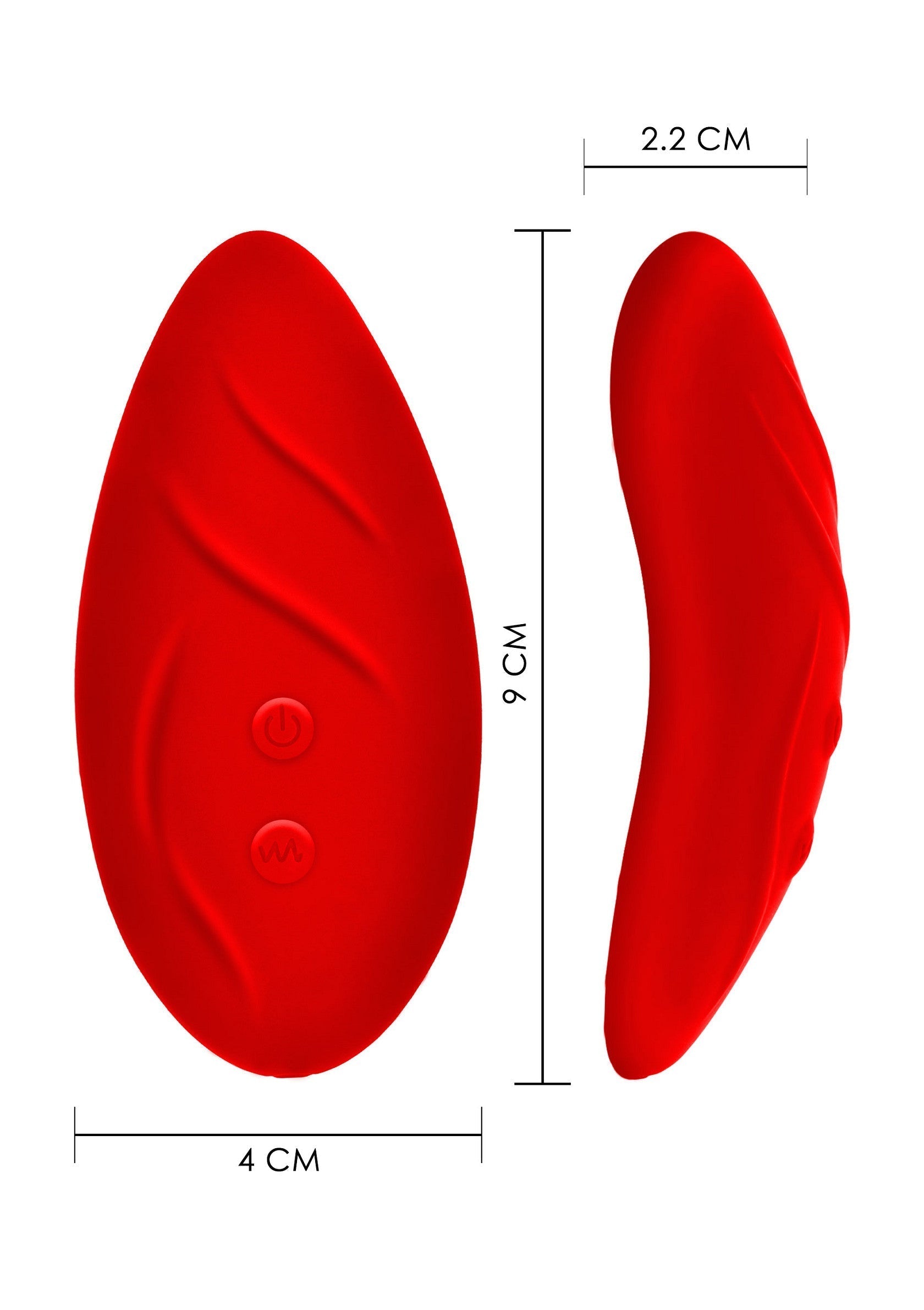 Vibratore Divine Panty rosso