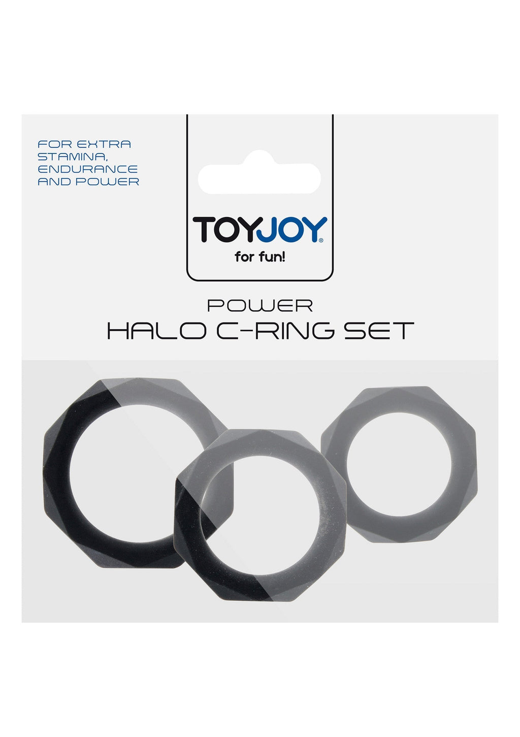 Set di anelli C Power Halo neri