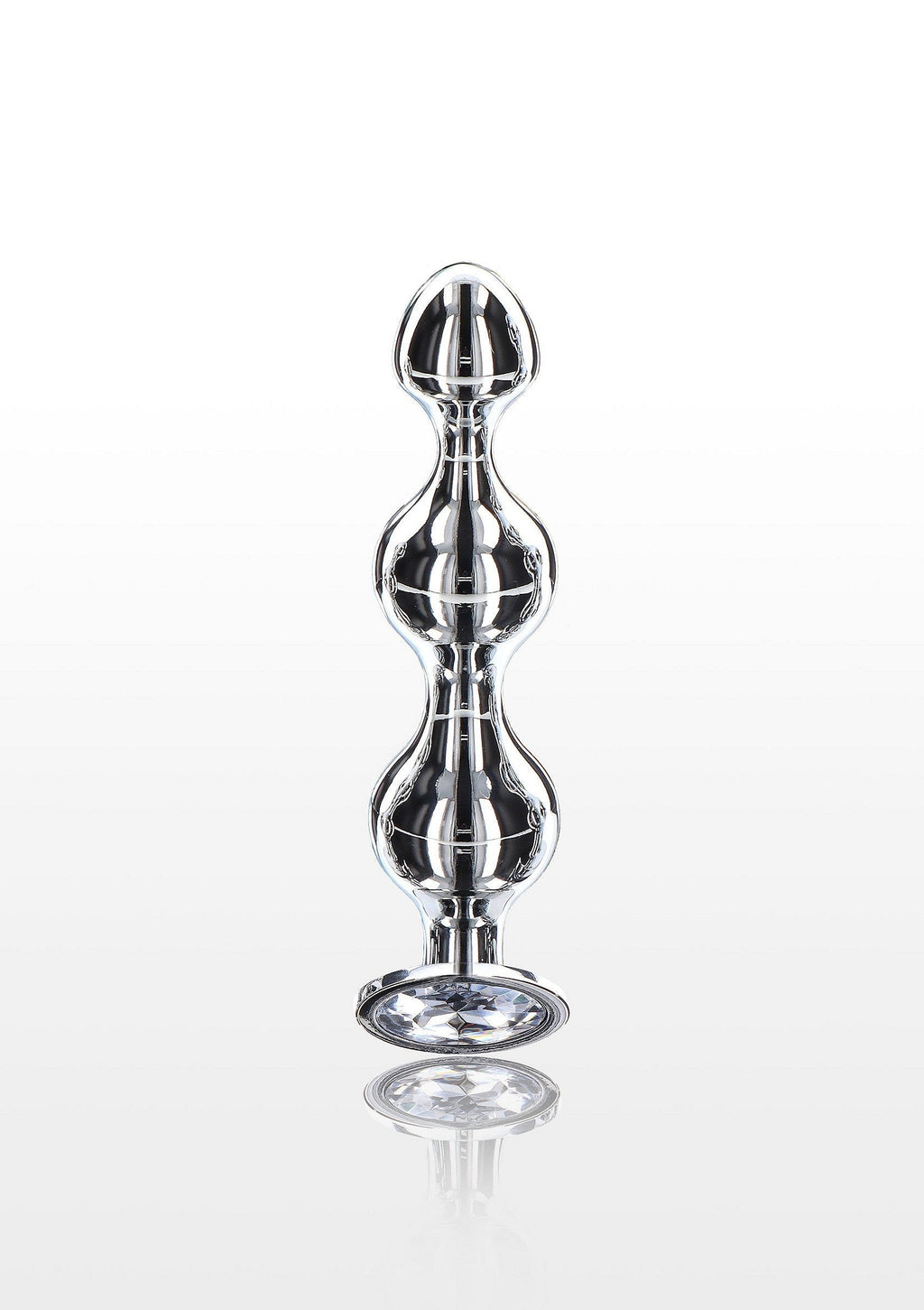 Perline a forma di stella di diamante, medie, argento