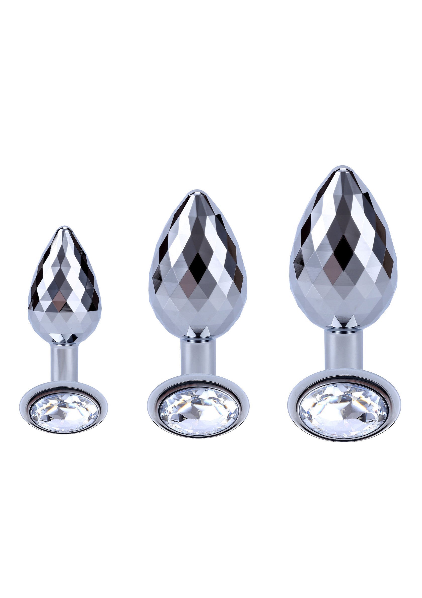 Disco Diamond Plug Piccolo argento