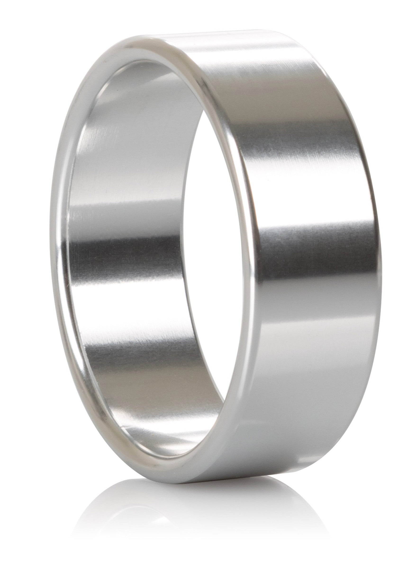 Anello in lega metallica extra large argento