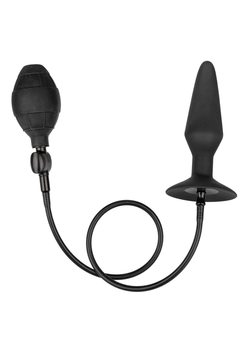 Grande tappo gonfiabile in silicone nero