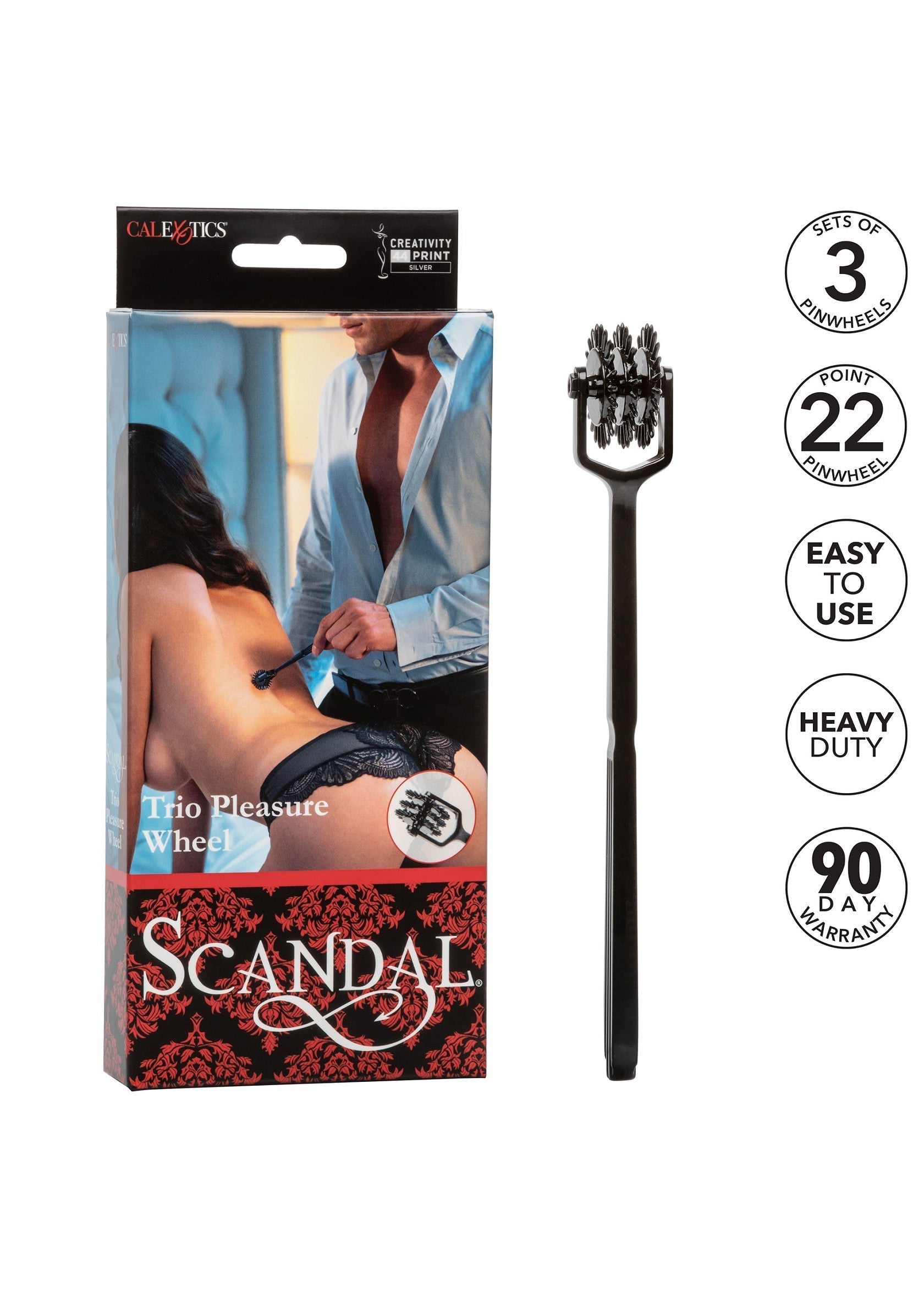 Scandal Trio Pleasure Wheel nero