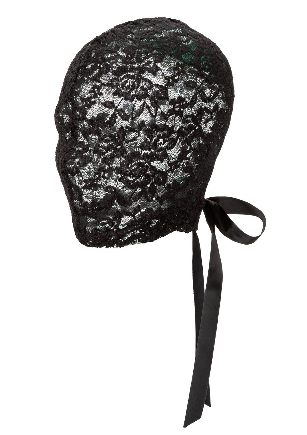 Corsetto Scandal con cappuccio in pizzo nero