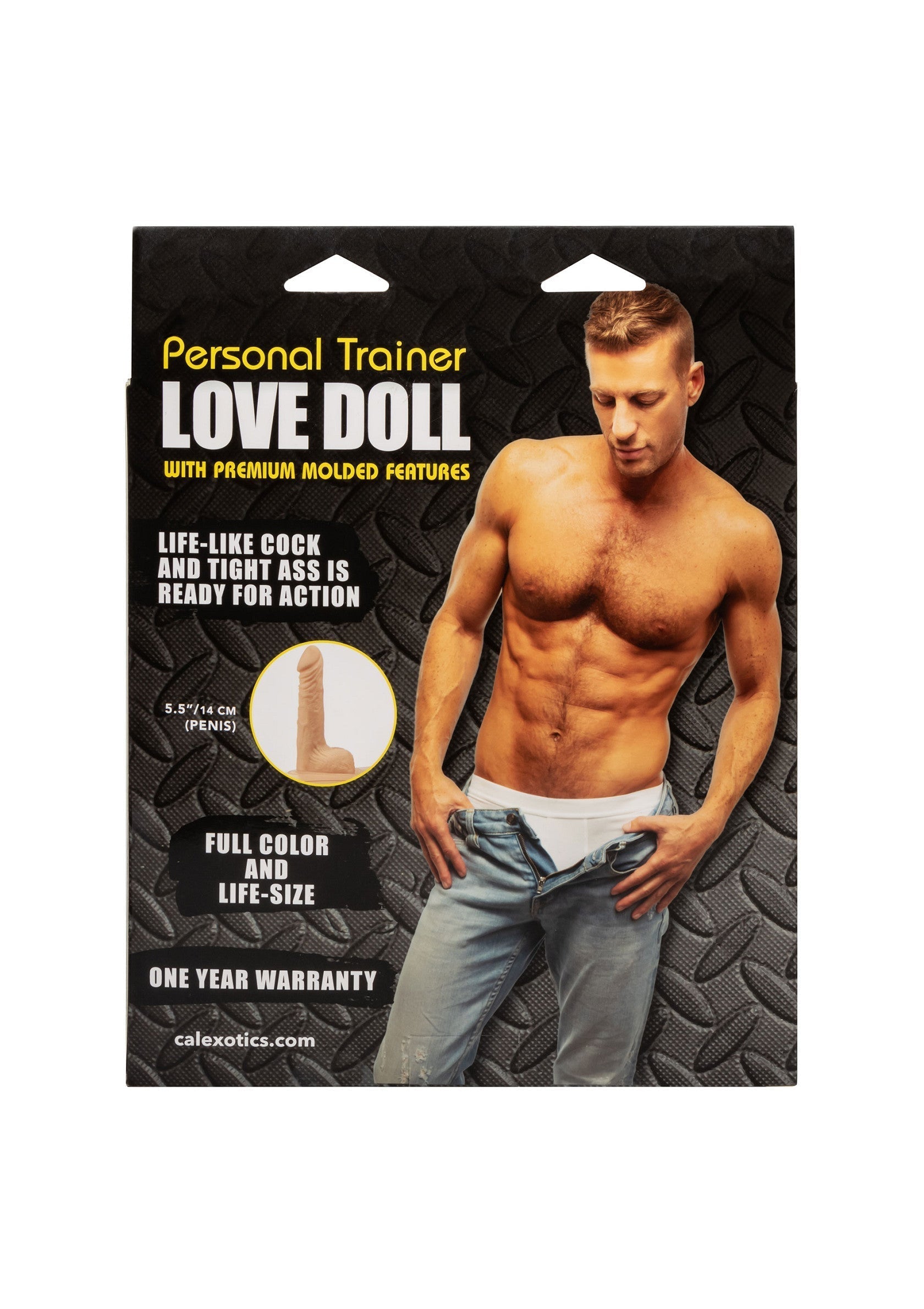 Pelle di bambola dell'amore personal trainer