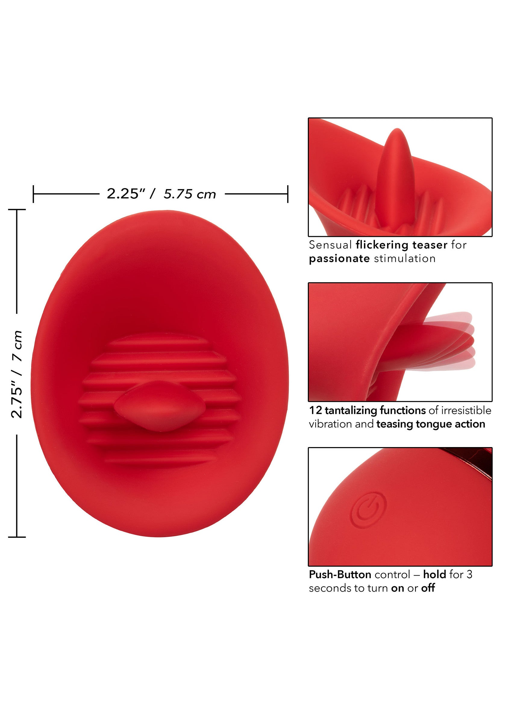 French Kiss Seducer rosso