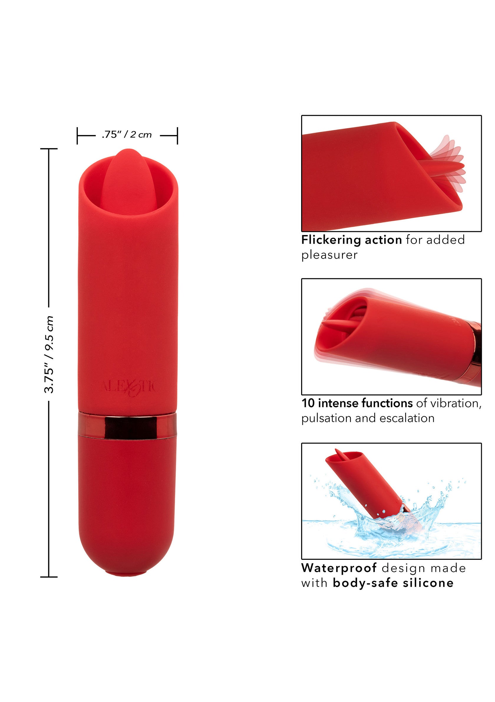 Kyst Flicker rosso
