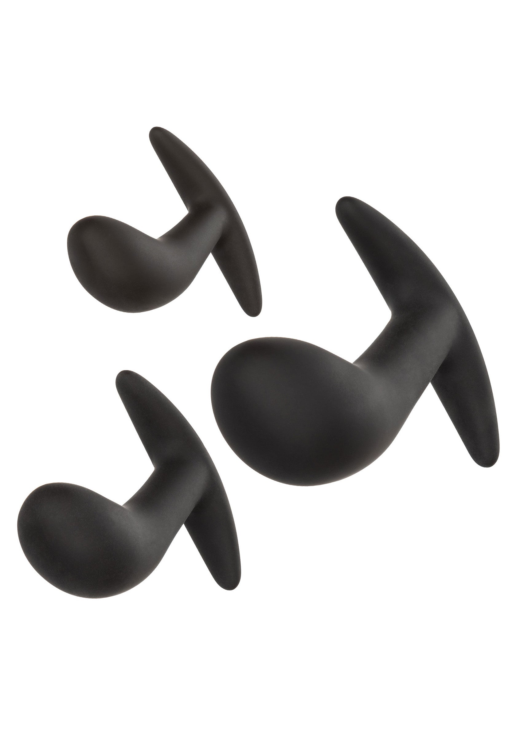 Kit per la prostata in silicone nero