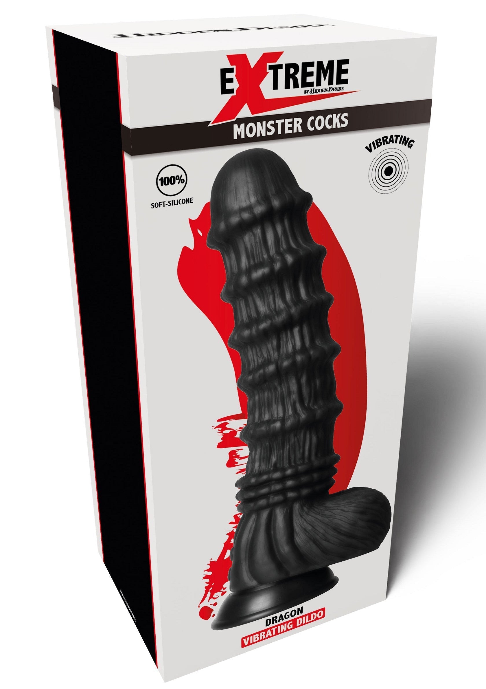 Dildo mostro drago nero