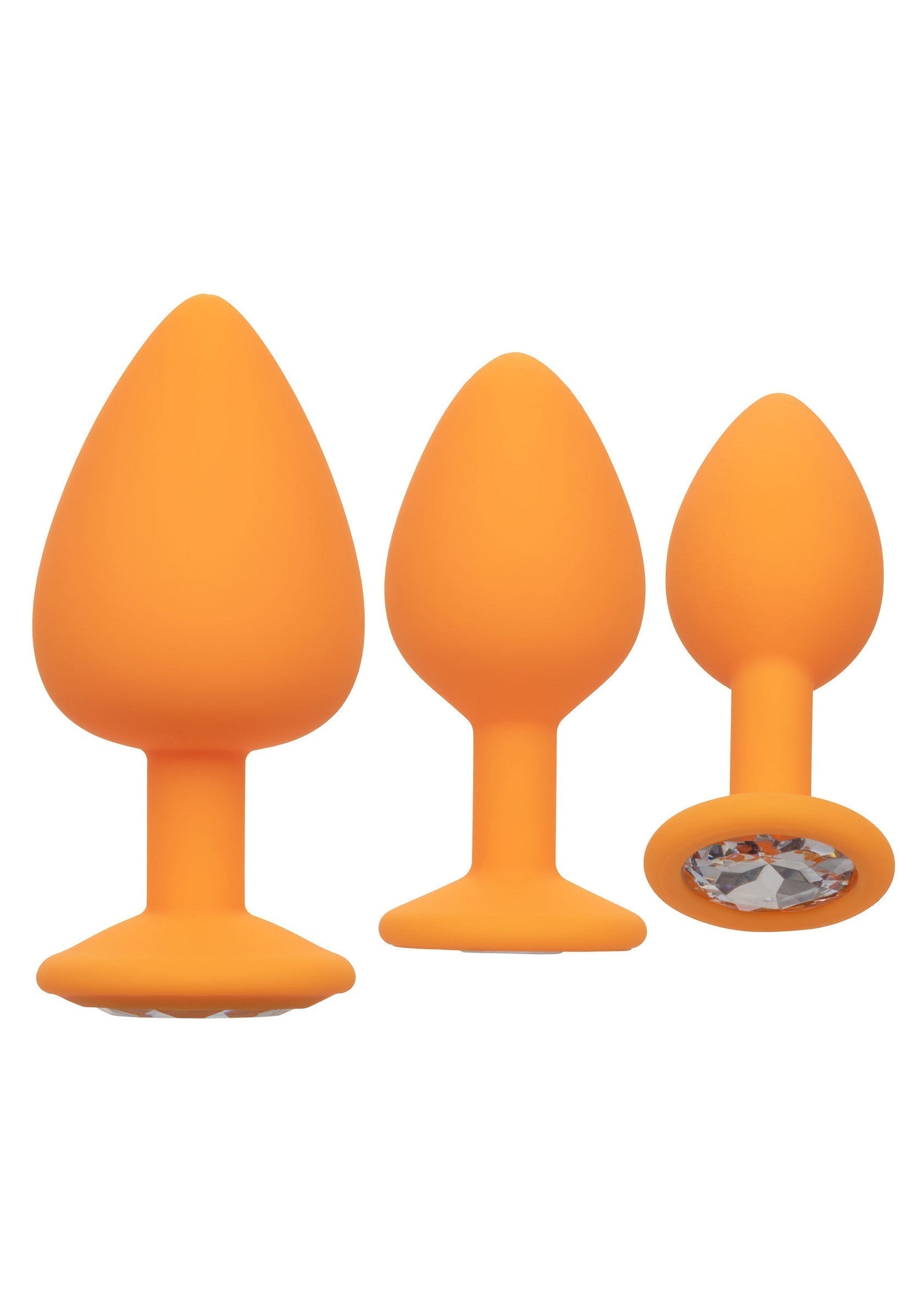 Cheeky Gems 3 pezzi arancioni