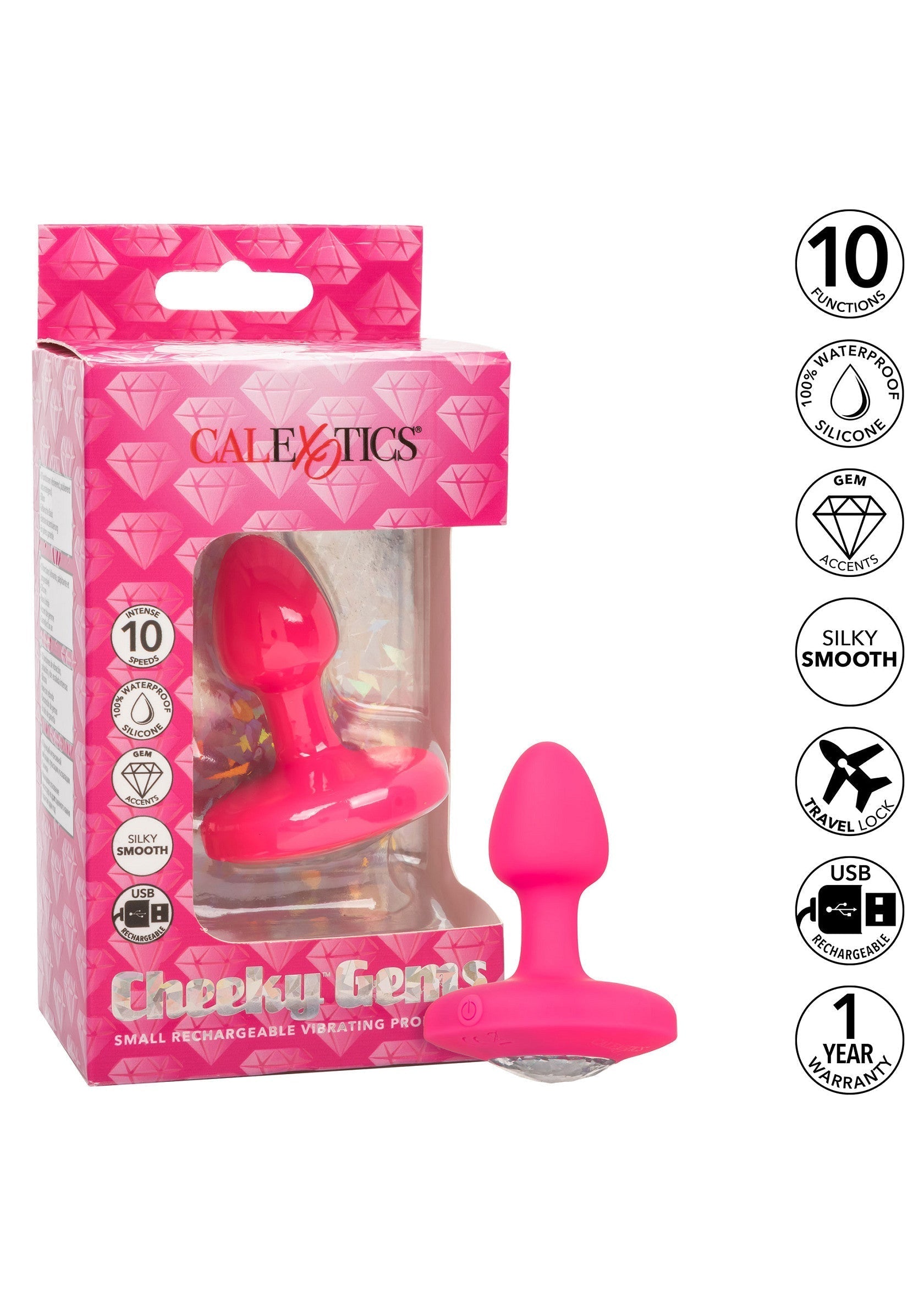 Sonda vibrante piccola rosa