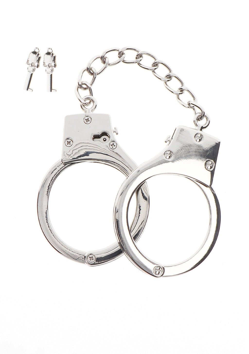 Manette BDSM placcate in argento
